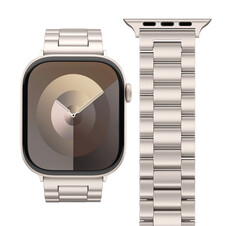 Sie sehen das Produktbild 03 von Vonmählen Gliederarmband 2 für Apple Watch 40/41/42mm, champagne Vonmählen Gliederarmband 2 für Apple Watch 40/41/42mm, champagne