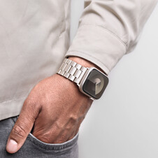 Sie sehen das Produktbild 04 von Vonmählen Gliederarmband 2 für Apple Watch 44/45/46/49mm, champagne Vonmählen Gliederarmband 2 für Apple Watch 44/45/46/49mm, champagne