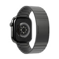 Vonmählen Edelstahl Gliederarmband Pro für Apple Watch 44/45/46/49mm, granitgrau
