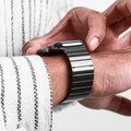 Vonmählen Edelstahl Gliederarmband Pro für Apple Watch 44/45/46/49mm, granitgrau