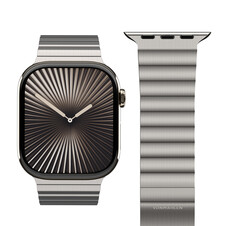Sie sehen das Produktbild 03 von Vonmählen Edelstahl Gliederarmband Pro für Apple Watch 44/45/46/49mm, wüstensand Vonmählen Edelstahl Gliederarmband Pro für Apple Watch 44/45/46/49mm, wüstensand