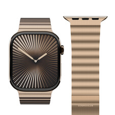 Vonmählen Edelstahl Gliederarmband Pro für Apple Watch 44/45/46/49mm, gold