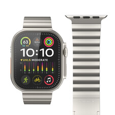 Sie sehen das Produktbild 03 von Vonmählen Titan Gliederarmband Pro für Apple Watch 44/45/46/49mm, beige Vonmählen Titan Gliederarmband Pro für Apple Watch 44/45/46/49mm, beige