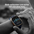 Apple Watch Ultra 3 GPS + Cellular, 49 mm Titangehäuse Natur, Milanaise Armband Titan Natur - Small