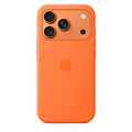 Sie sehen das Produktbild 01 von iPhone 17 Pro Silikon Case mit MagSafe - Orange iPhone 17 Pro Silikon Case mit MagSafe - Orange