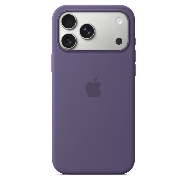 iPhone 17 Pro Max Silikon Case mit MagSafe - Nebelviolett