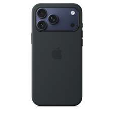 iPhone 17 Pro Max Silikon Case mit MagSafe - Schwarz