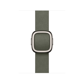42 mm Armband mit Moderner Schließe Silbergrau - Small