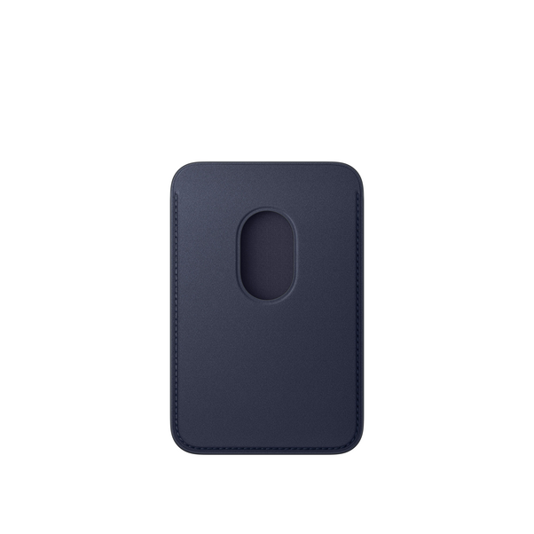 iPhone Feingewebe Wallet mit MagSafe – Navy