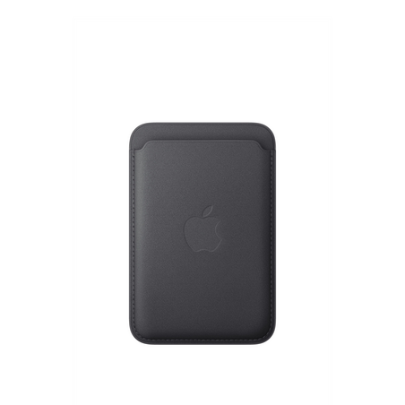 Sie sehen das Produktbild 01 von iPhone Feingewebe Wallet mit MagSafe – Schwarz iPhone Feingewebe Wallet mit MagSafe – Schwarz