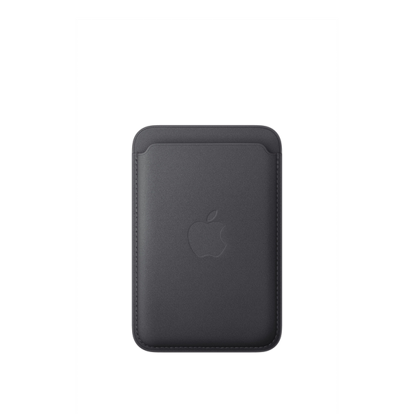 Sie sehen das Produktbild 01 von iPhone Feingewebe Wallet mit MagSafe – Schwarz iPhone Feingewebe Wallet mit MagSafe – Schwarz