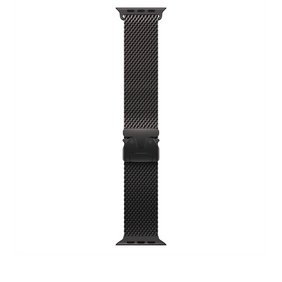 49 mm Milanaise Armband Titan Schwarz – M