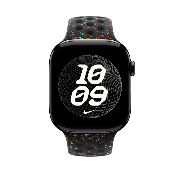 Sie sehen das Produktbild 03 von 46 mm Nike Sportarmband Midnight Black - M/L 46 mm Nike Sportarmband Midnight Black - M/L