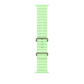 49 mm Ocean Armband Neongrün - Titan Natur