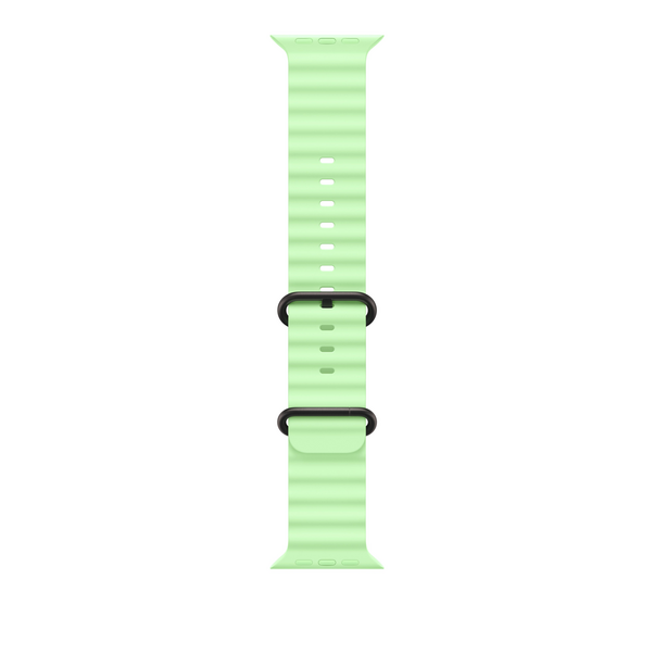 49 mm Ocean Armband Neongrün - Titan Schwarz