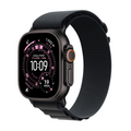 Sie sehen das Produktbild 01 von Apple Watch Ultra 3 GPS + Cellular, 49 mm Titangehäuse Schwarz, Alpine Loop Schwarz - Small Apple Watch Ultra 3 GPS + Cellular, 49 mm Titangehäuse Schwarz, Alpine Loop Schwarz - Small