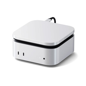 Satechi USB4 Slim NVMe SSD-Gehäuse, silber