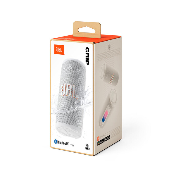 Sie sehen das Produktbild 05 von JBL Grip, kompakter Bluetooth-Lautsprecher, weiss JBL Grip, kompakter Bluetooth-Lautsprecher, weiss