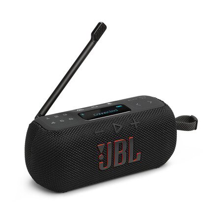 Sie sehen das Produktbild 01 von JBL Tuner 3, Bluetooth-Lautsprecher mit Radio, schwarz JBL Tuner 3, Bluetooth-Lautsprecher mit Radio, schwarz