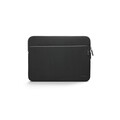 Trunk Textile Neopren Sleeve gerippt für MacBook Air/MacBook Pro 13" mit Tasche, schwarz