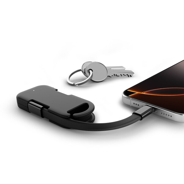 Vonmählen Evergreen Go kompakte Powerbank, 1.000 mAh, schwarz