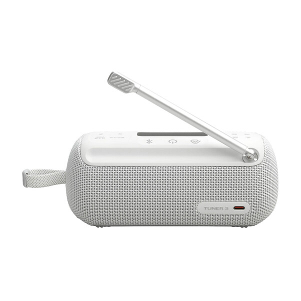 JBL Tuner 3, Bluetooth-Lautsprecher mit Radio, weiss