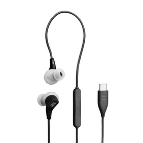 JBL Endurance RUN 3C, In-Ear-Sport-Kopfhörer mit Kabel, schwarz