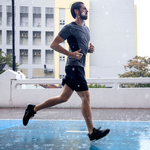 JBL Endurance RUN 3C, In-Ear-Sport-Kopfhörer mit Kabel, weiss