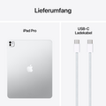 13" iPad Pro Wi-Fi 2 TB Nanotexturglas - Silber (M5)