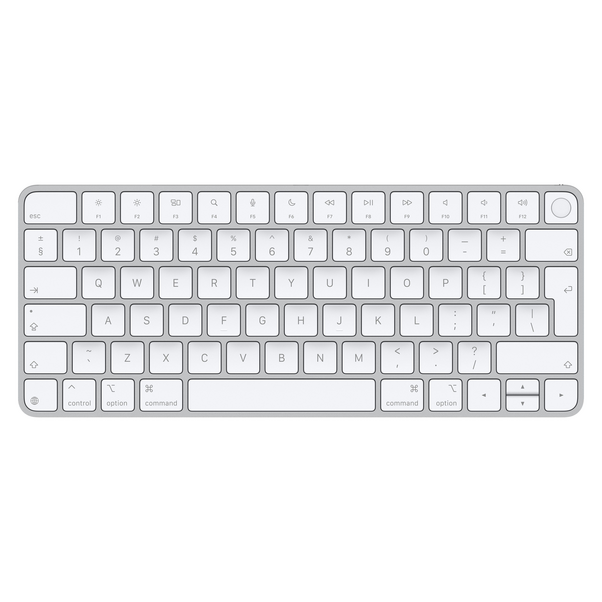 Sie sehen das Produktbild 02 von Magic Keyboard mit Touch ID für Mac Modelle mit Apple Chip – Englisch (International) Magic Keyboard mit Touch ID für Mac Modelle mit Apple Chip – Englisch (International)