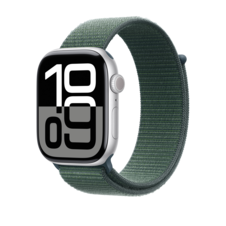 Sie sehen das Produktbild 03 von Apple Watch 46mm Sport-Loop, seegrün Apple Watch 46mm Sport-Loop, seegrün