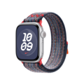 Sie sehen das Produktbild 03 von Apple Watch 40mm Nike Sport Loop, blau/rot> Apple Watch 40mm Nike Sport Loop, blau/rot>