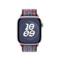 Sie sehen das Produktbild 04 von Apple Watch 40mm Nike Sport Loop, blau/rot> Apple Watch 40mm Nike Sport Loop, blau/rot>