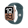 Apple Watch 46mm Sportarmband, seegrün - S/M