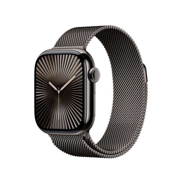 Sie sehen das Produktbild 04 von Apple Watch 42mm Milanaise-Armband, schiefer Apple Watch 42mm Milanaise-Armband, schiefer