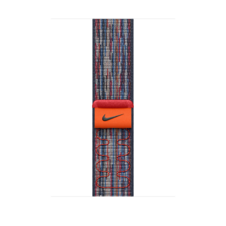 46 mm Nike Sport Loop Blau/Rot