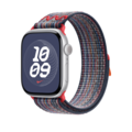 Sie sehen das Produktbild 04 von Apple Watch 46mm Nike Sport Loop, blau/rot Apple Watch 46mm Nike Sport Loop, blau/rot