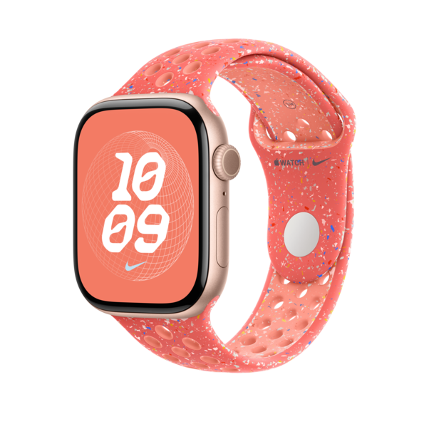 Sie sehen das Produktbild 04 von Apple Watch 46mm Nike Sportarmband, magic ember - M/L Apple Watch 46mm Nike Sportarmband, magic ember - M/L