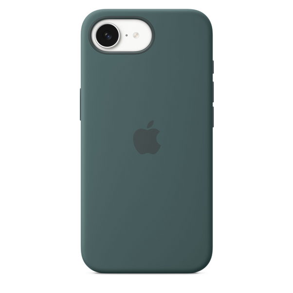 Sie sehen das Produktbild 02 von iPhone 16e Silikon Case − Seegrün iPhone 16e Silikon Case − Seegrün