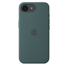 Sie sehen das Produktbild 04 von iPhone 16e Silikon Case − Seegrün iPhone 16e Silikon Case − Seegrün