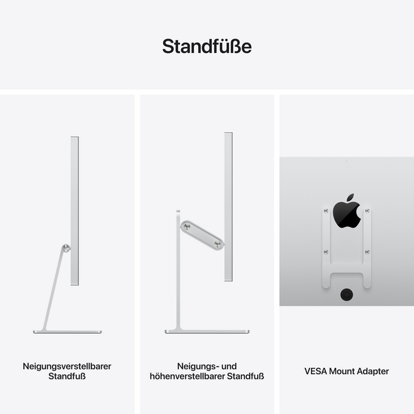 Apple Studio Display - Standardglas - VESA Mount Adapter (ohne Standfuß)>