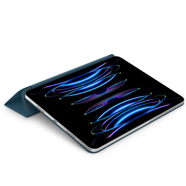 Sie sehen das Produktbild 04 von Apple iPad Pro 11" (4. Gen.) Smart Folio, marineblau> Apple iPad Pro 11" (4. Gen.) Smart Folio, marineblau>