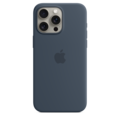 Sie sehen das Produktbild 02 von Apple iPhone 15 Pro Max Silikon Case mit MagSafe, sturmblau> Apple iPhone 15 Pro Max Silikon Case mit MagSafe, sturmblau>