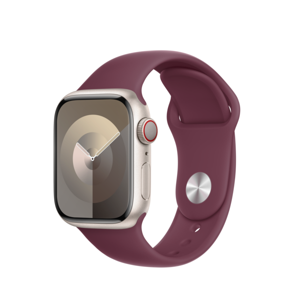 Sie sehen das Produktbild 03 von Apple Watch 41mm Sportarmband, mulberry, S/M Apple Watch 41mm Sportarmband, mulberry, S/M