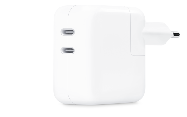 Sie sehen das Produktbild 02 von 35W Dual USB‑C Port Power Adapter 35W Dual USB‑C Port Power Adapter