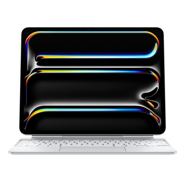 Sie sehen das Produktbild 02 von Apple Magic Keyboard für iPad Pro 13" (M5), weiss, deutsch Apple Magic Keyboard für iPad Pro 13" (M5), weiss, deutsch