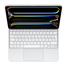 Sie sehen das Produktbild 05 von Apple Magic Keyboard für iPad Pro 13" (M5), weiss, deutsch Apple Magic Keyboard für iPad Pro 13" (M5), weiss, deutsch