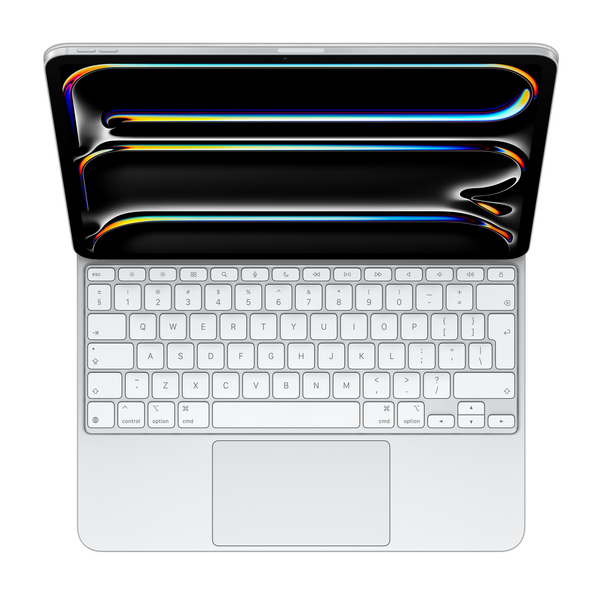Sie sehen das Produktbild 05 von Apple Magic Keyboard für iPad Pro 13" (M5), weiss, englisch international Apple Magic Keyboard für iPad Pro 13" (M5), weiss, englisch international