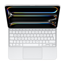 Sie sehen das Produktbild 05 von Apple Magic Keyboard für iPad Pro 13" (M5), weiss, englisch international Apple Magic Keyboard für iPad Pro 13" (M5), weiss, englisch international