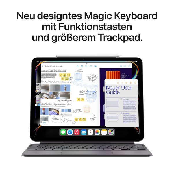 11" iPad Pro Wi-Fi 512 GB Standardglas - Space Schwarz (M4)